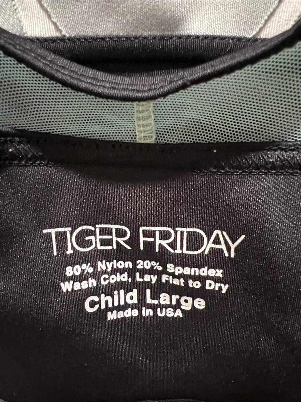 Tiger Friday Honey Dance Unitard size Child Large - Picture 8 of 8